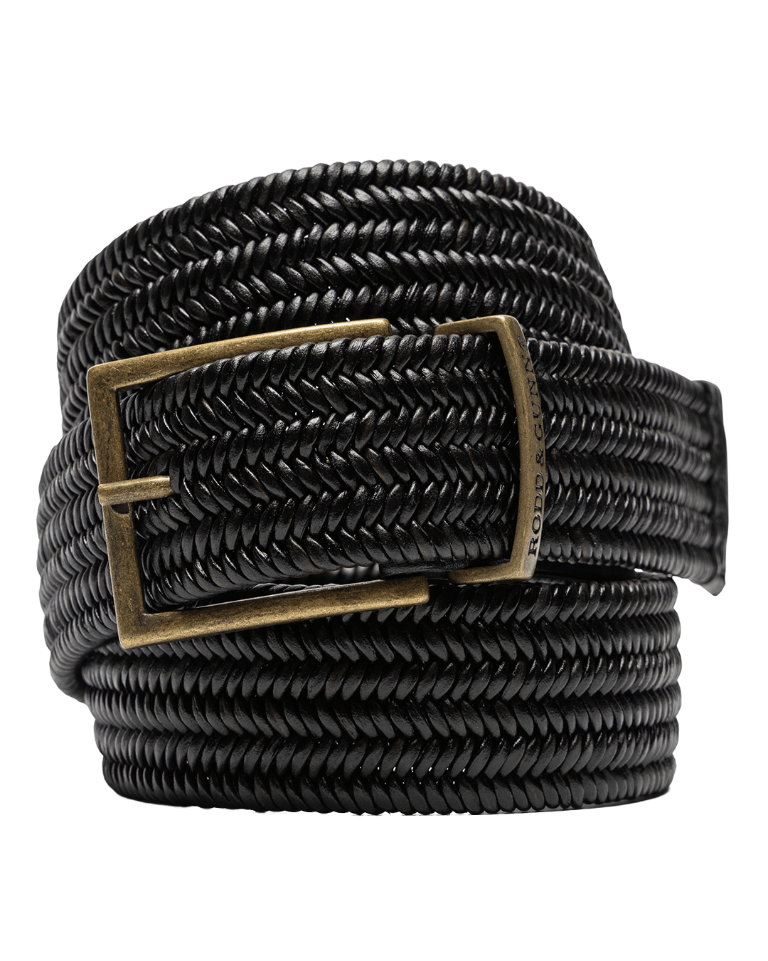 Rodd & Gunn Belts Rodd & Gunn Black Stirling Stretch Belt