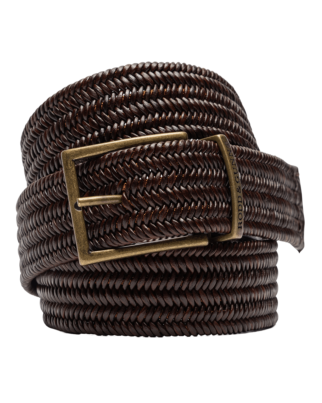 Rodd & Gunn Belts Rodd & Gunn Dark Brown Stirling Stretch Belt