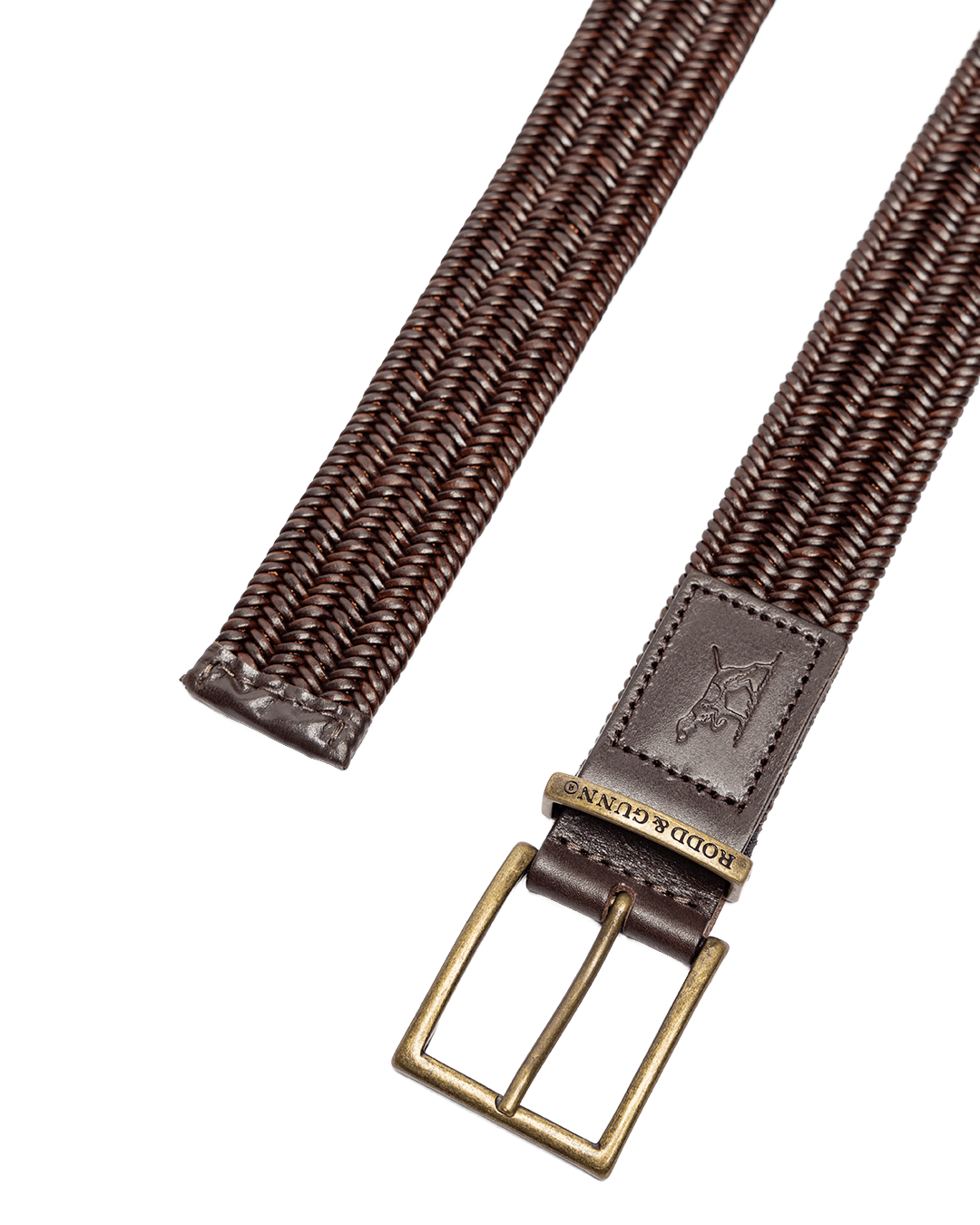 Rodd & Gunn Belts Rodd & Gunn Dark Brown Stirling Stretch Belt