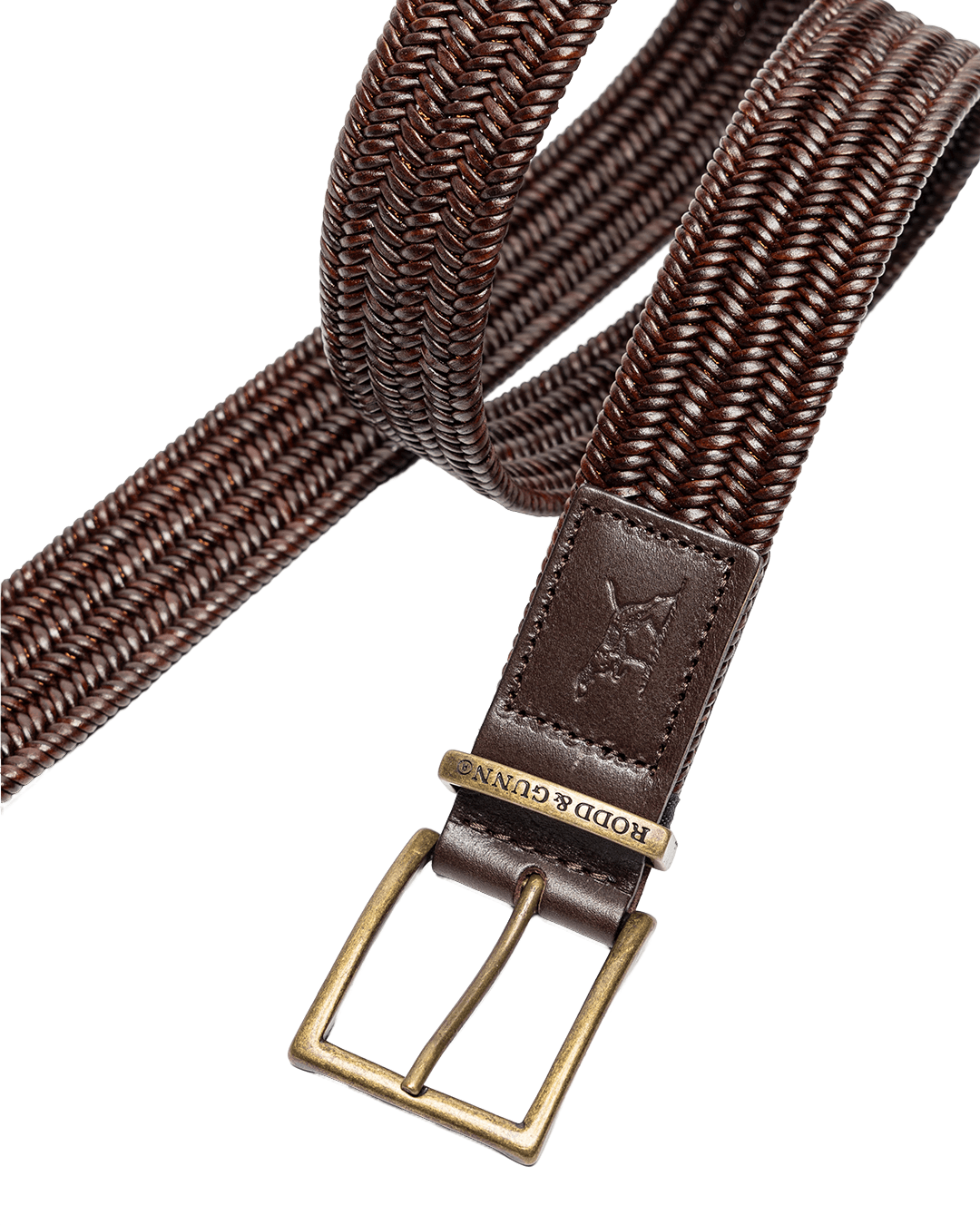 Rodd & Gunn Belts Rodd & Gunn Dark Brown Stirling Stretch Belt
