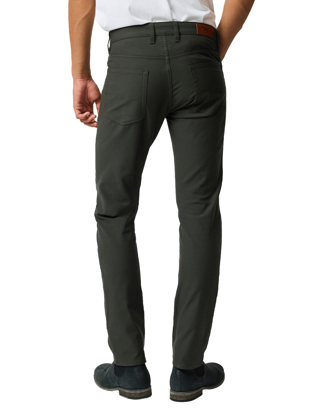 Rodd & Gunn Jeans Rodd & Gunn Bayleaf Green Motion 2 Straight Jeans
