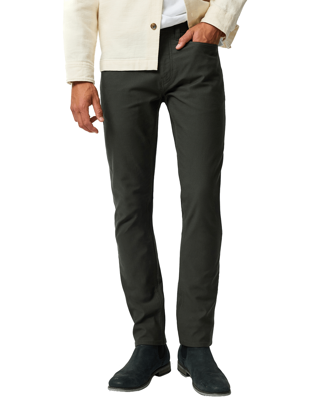 Rodd & Gunn Jeans Rodd & Gunn Bayleaf Green Motion 2 Straight Jeans
