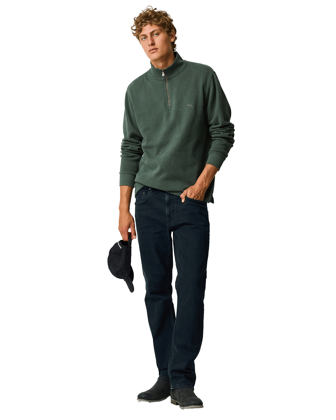 Rodd & Gunn Jumpers Rodd & Gunn Army Green Alton Ave Jumper