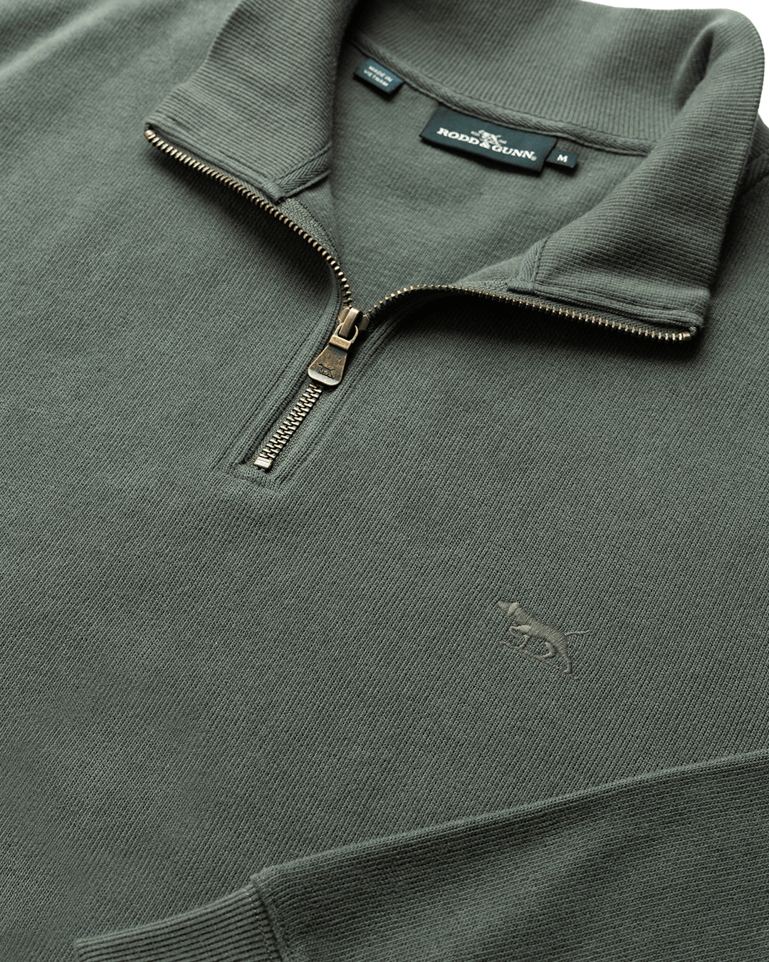 Rodd & Gunn Jumpers Rodd & Gunn Army Green Alton Ave Jumper