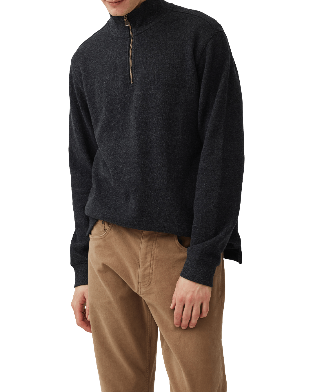 Rodd & Gunn Jumpers Rodd & Gunn Asphalt Grey Alton Ave Jumper
