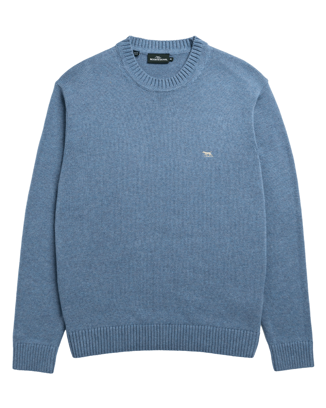 Rodd & Gunn Jumpers Rodd & Gunn Chambray Blue Gunn Knit Jumper