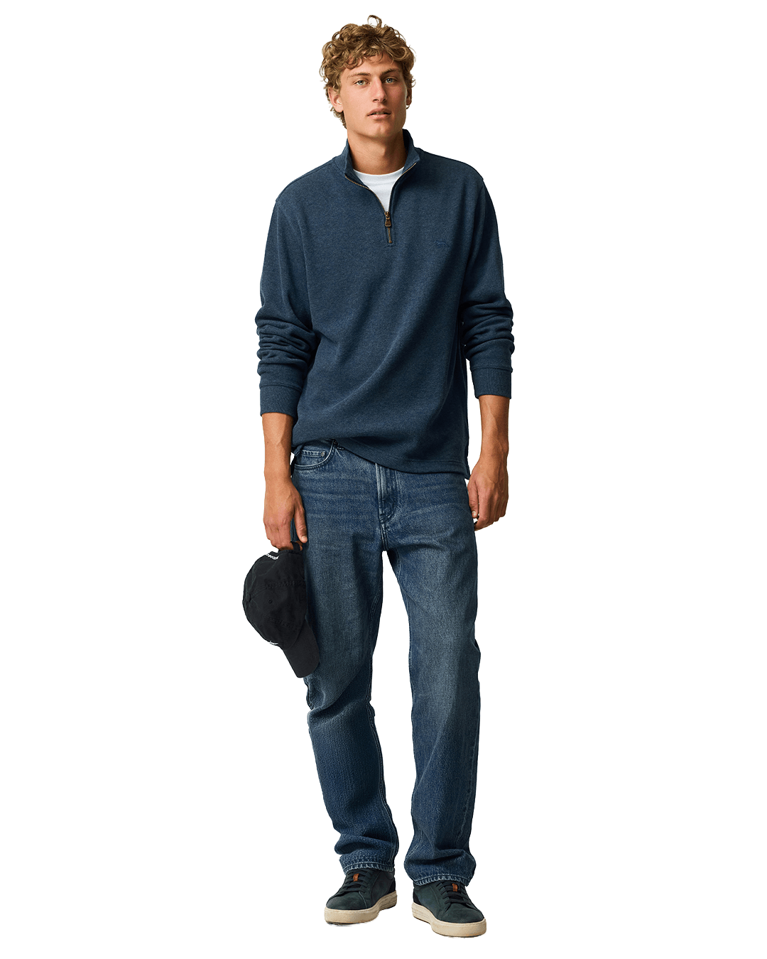 Rodd & Gunn Jumpers Rodd & Gunn Deep Ocean Blue Alton Ave Jumper