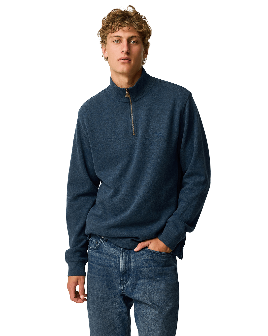 Rodd & Gunn Jumpers Rodd & Gunn Deep Ocean Blue Alton Ave Jumper