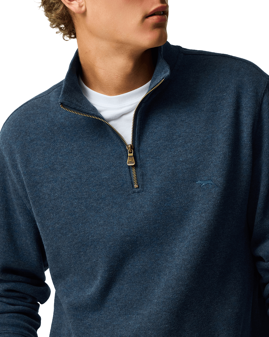 Rodd & Gunn Jumpers Rodd & Gunn Deep Ocean Blue Alton Ave Jumper