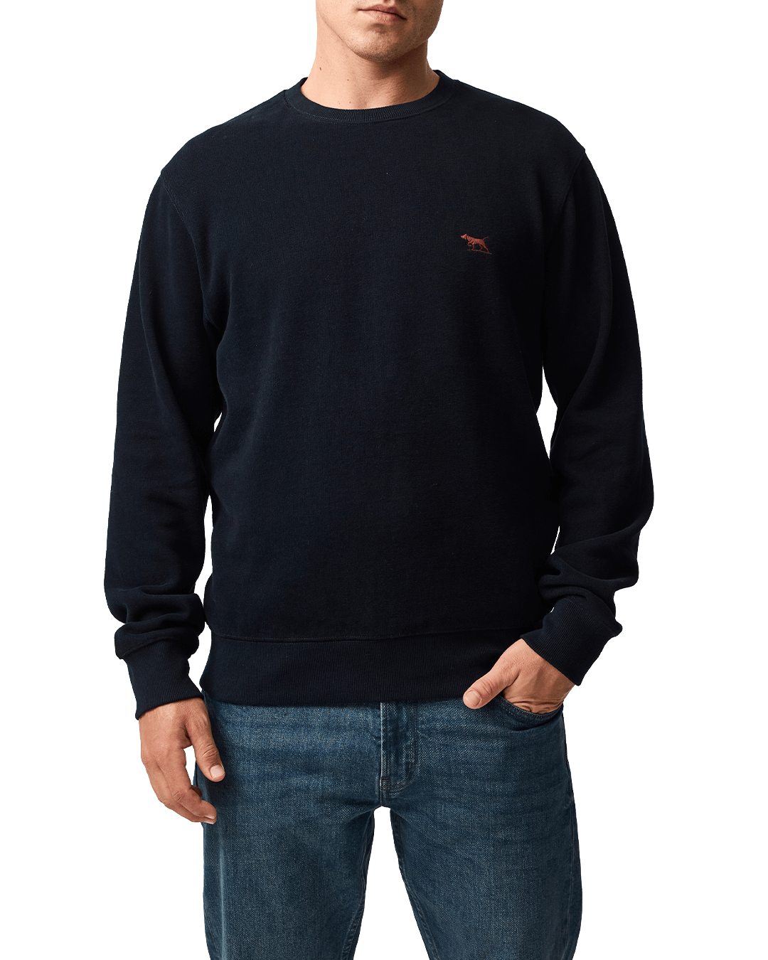 Rodd & Gunn Jumpers Rodd & Gunn Deep Sea Blue Gunn Crew Sweatshirt