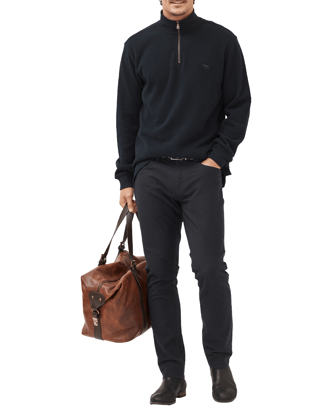 Rodd & Gunn Jumpers Rodd & Gunn Eclipse Blue Alton Ave Sweatshirt