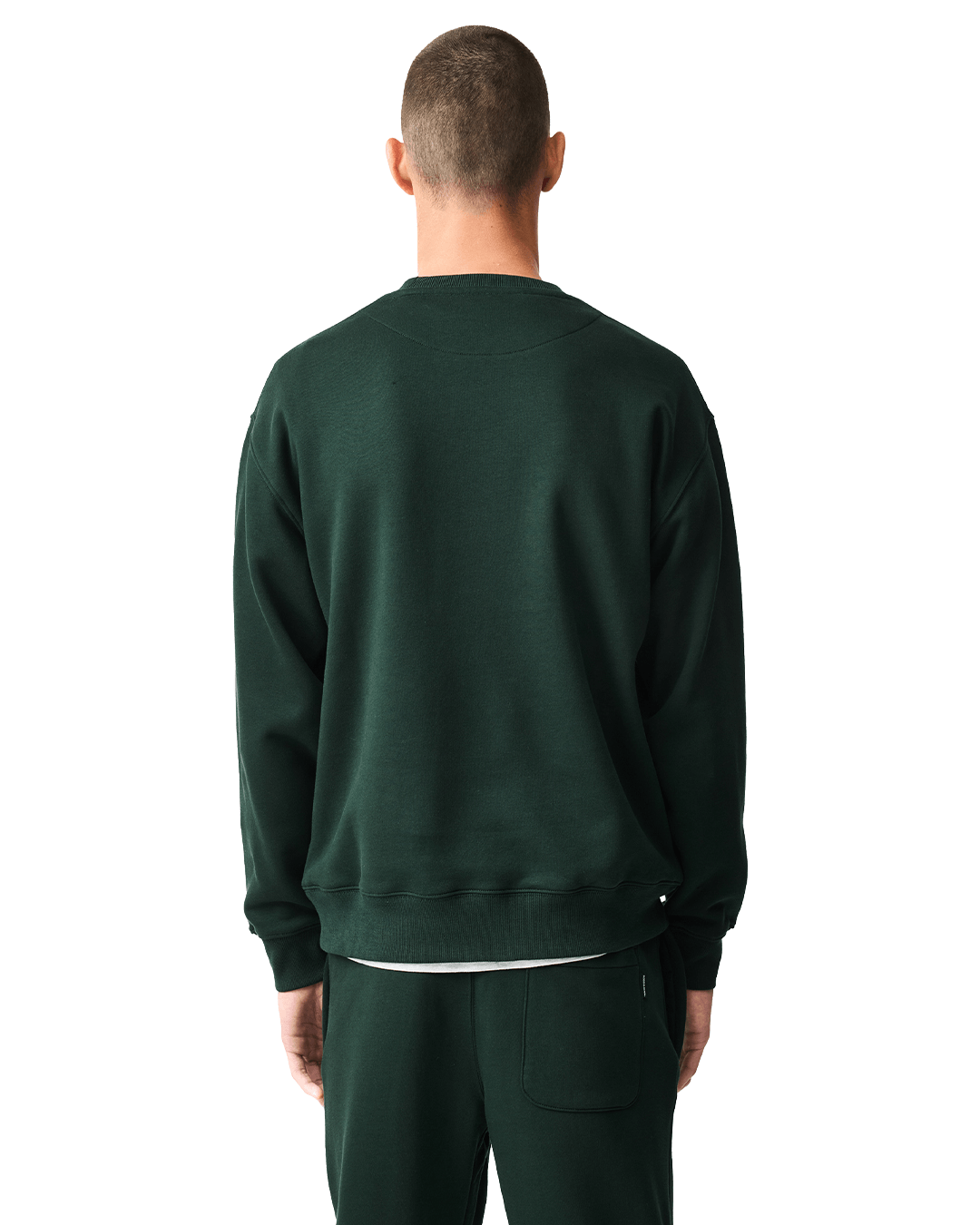 Rodd & Gunn Jumpers Rodd & Gunn Forest Green Otago Crew Neck Sweatshirt