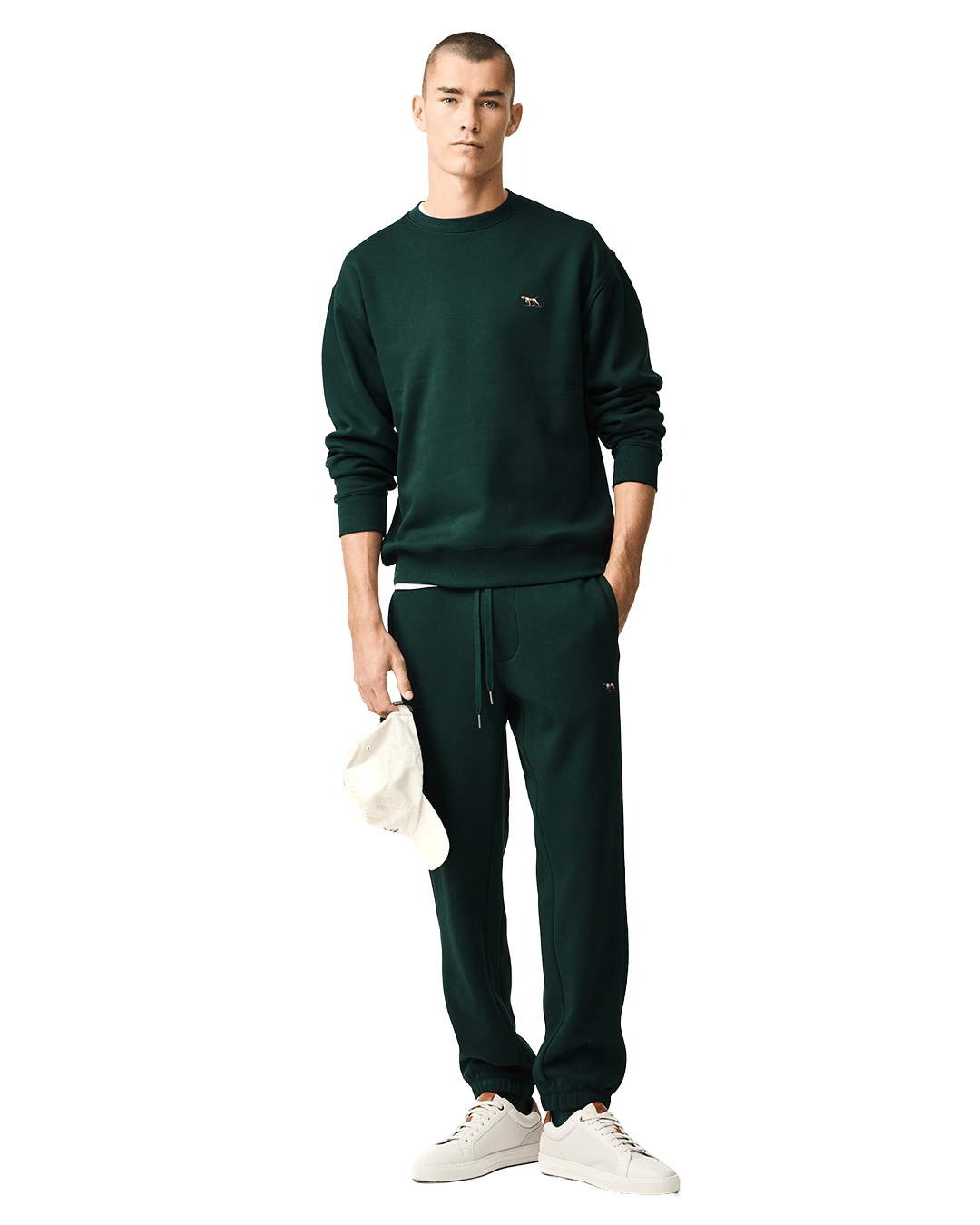 Rodd & Gunn Jumpers Rodd & Gunn Forest Green Otago Crew Neck Sweatshirt