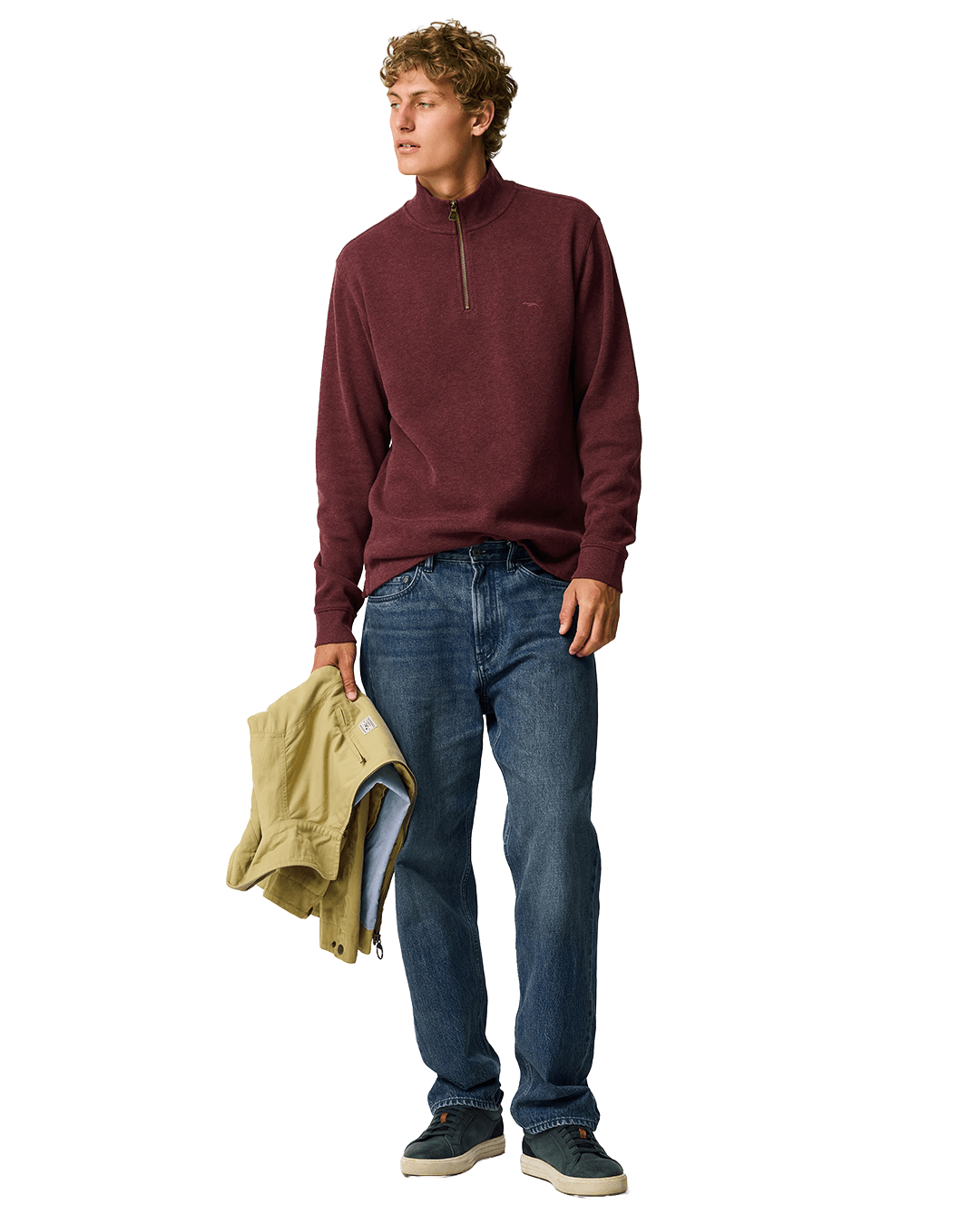 Rodd & Gunn Jumpers Rodd & Gunn Rust Alton Ave Jumper