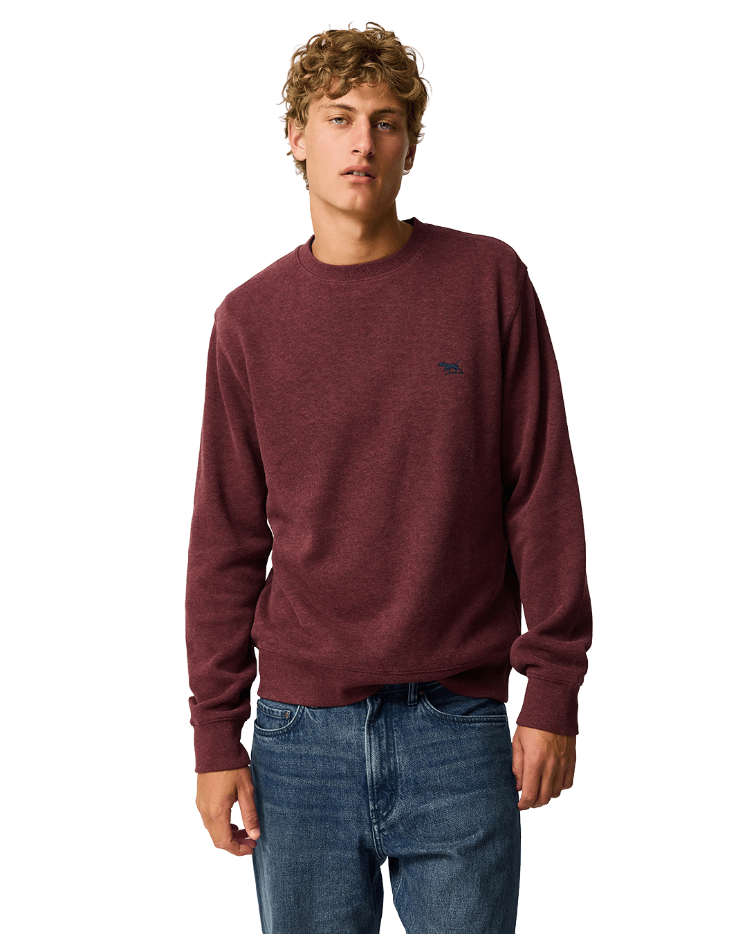 Rodd & Gunn Jumpers Rodd & Gunn Rust Gunn Crew Sweatshirt