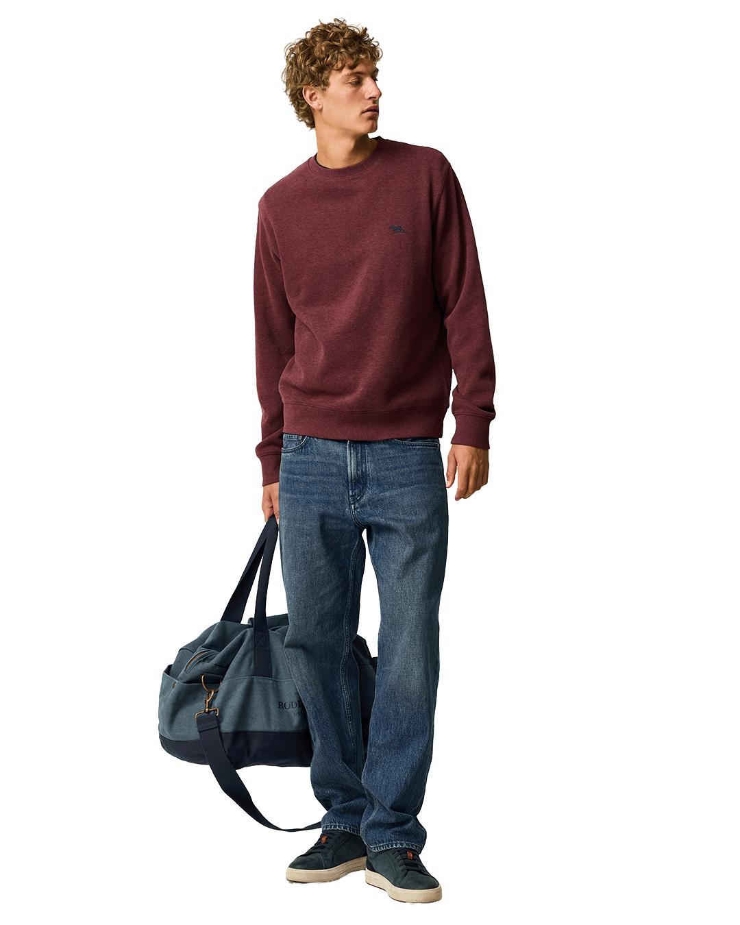 Rodd & Gunn Jumpers Rodd & Gunn Rust Gunn Crew Sweatshirt