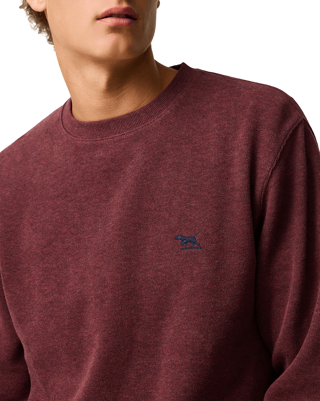 Rodd & Gunn Jumpers Rodd & Gunn Rust Gunn Crew Sweatshirt