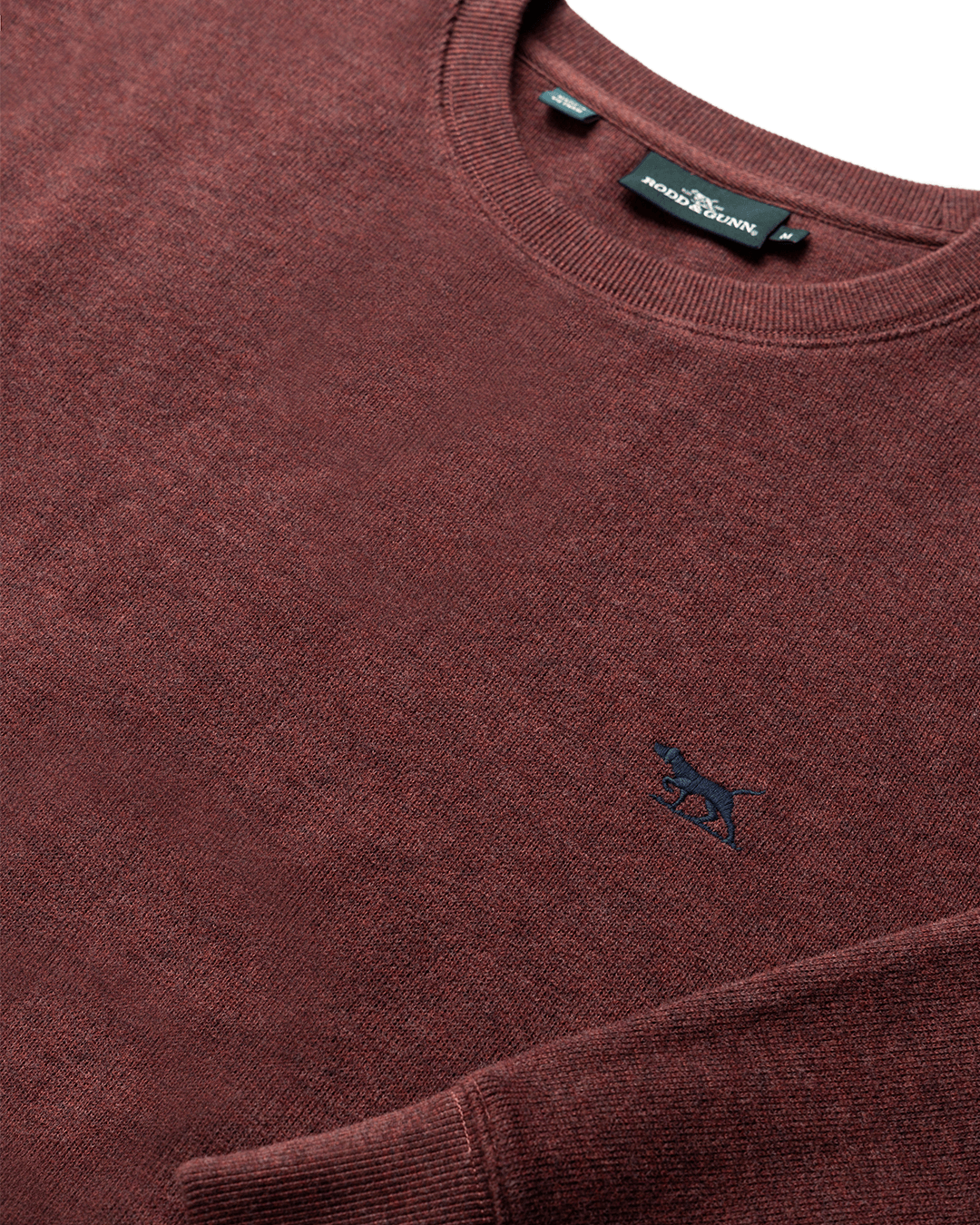 Rodd & Gunn Jumpers Rodd & Gunn Rust Gunn Crew Sweatshirt