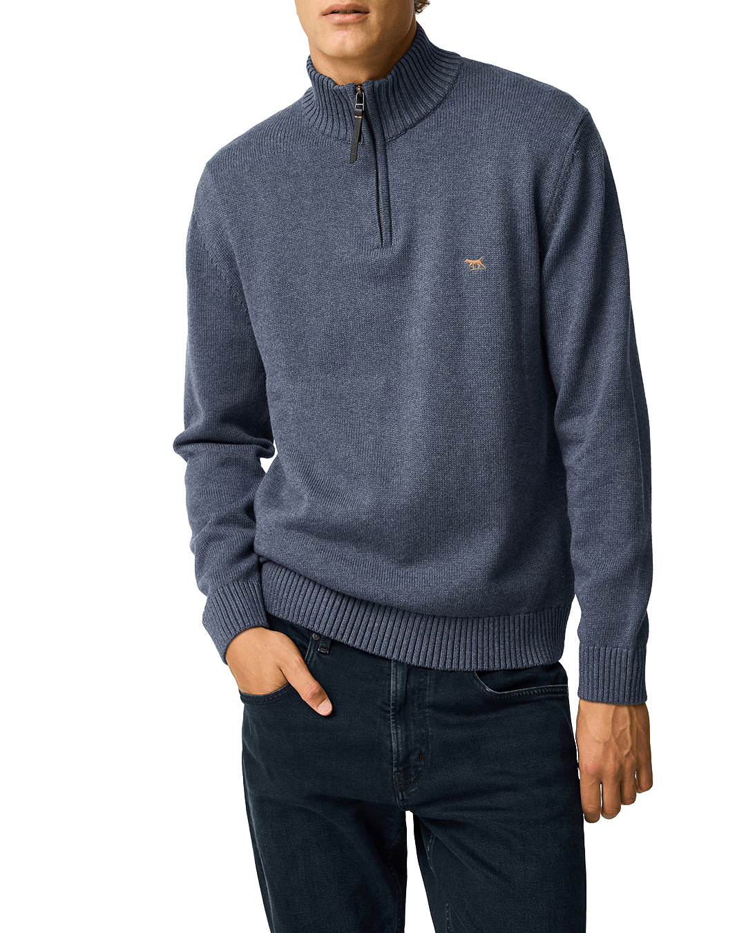 Rodd & Gunn Jumpers Rodd & Gunn Stonewash Blue Merrick Bay Knit Jumper