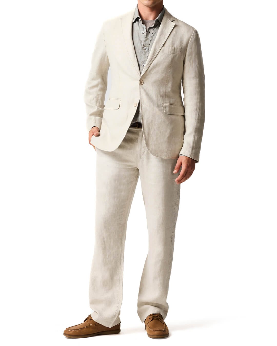 RODD & GUNN Outerwear Rodd & Gunn Resort Linen Oatmeal