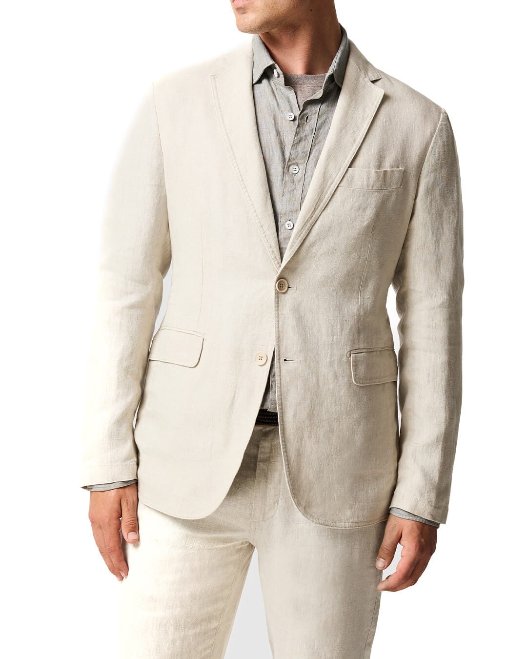 RODD & GUNN Outerwear Rodd & Gunn Resort Linen Oatmeal