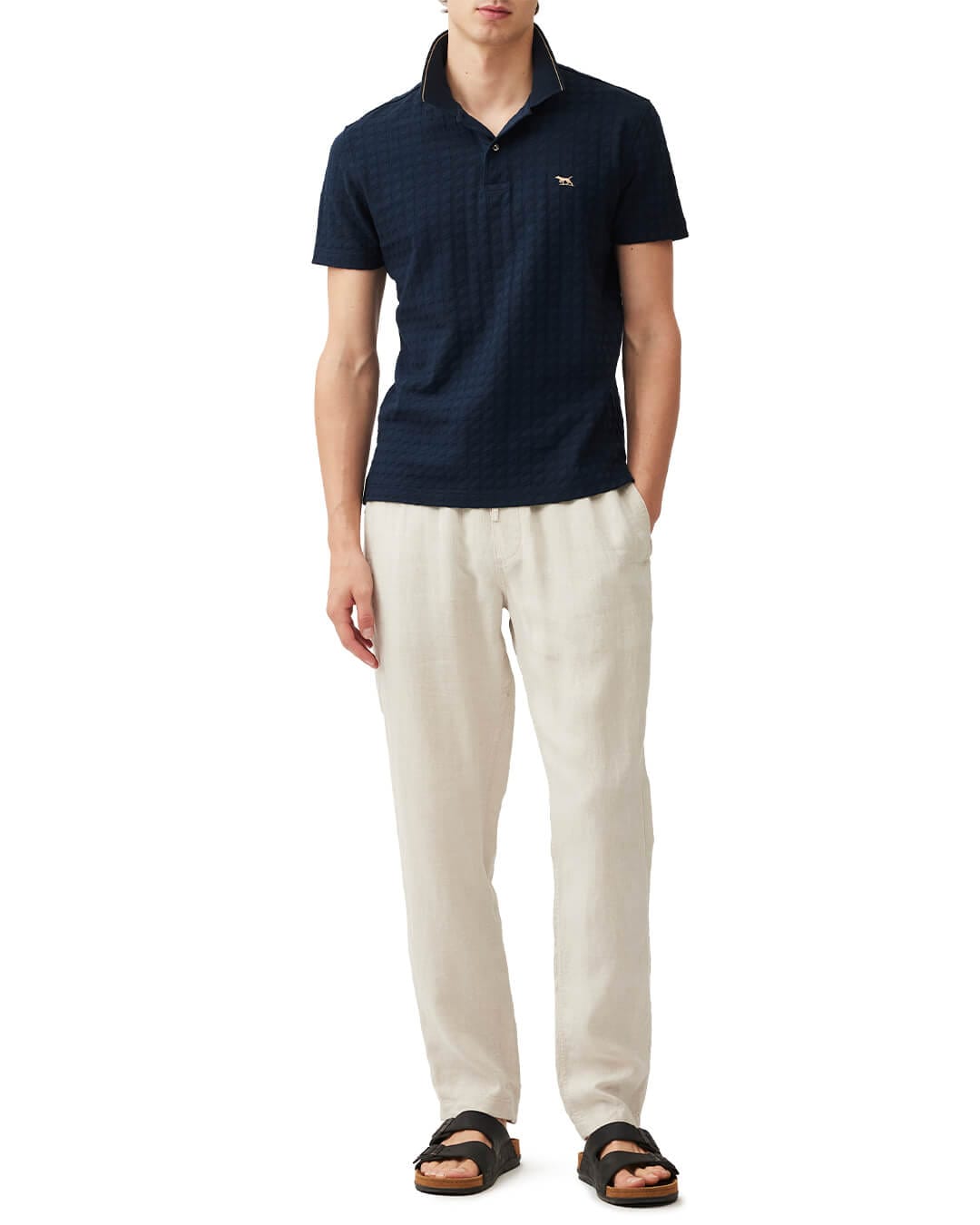 Rodd &amp; Gunn Polo Shirts GLEN ALBYN POLO SHIRT ECLIPSE