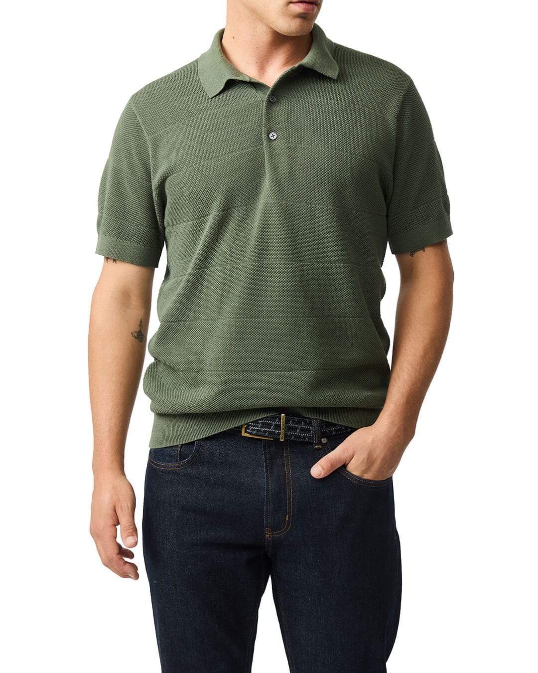 RODD & GUNN Polo Shirts Rodd & Gunn Masons Flat Forest