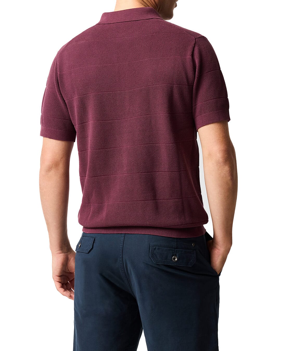 RODD & GUNN Polo Shirts Rodd & Gunn Masons Flat Oxblood
