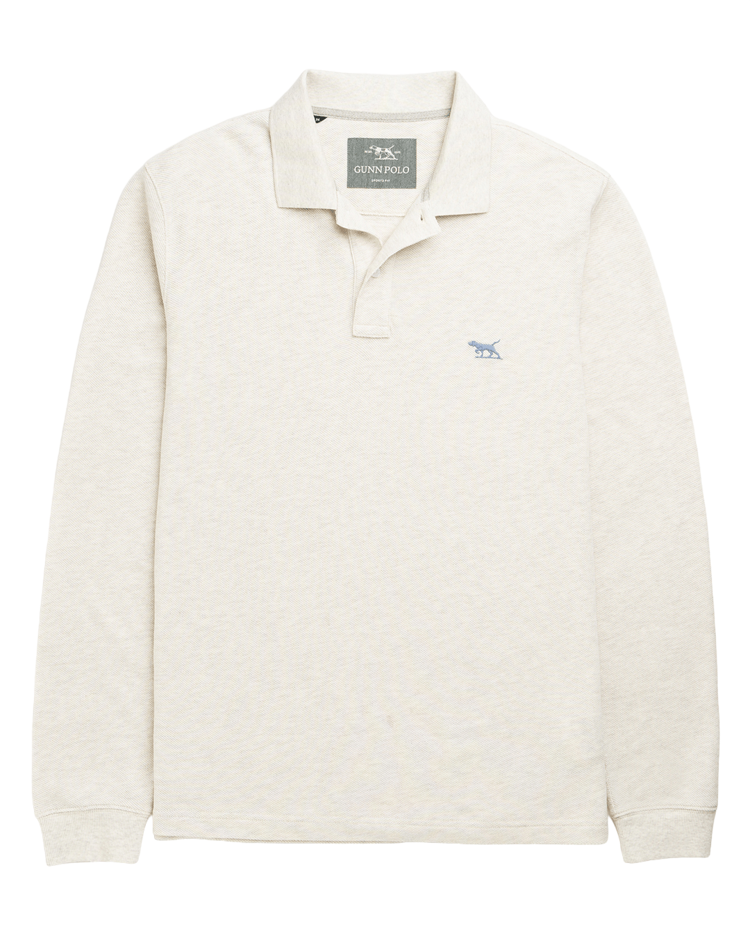 Rodd & Gunn Polo Shirts Rodd & Gunn Natural Gunn Long Sleeve Polo Shirt