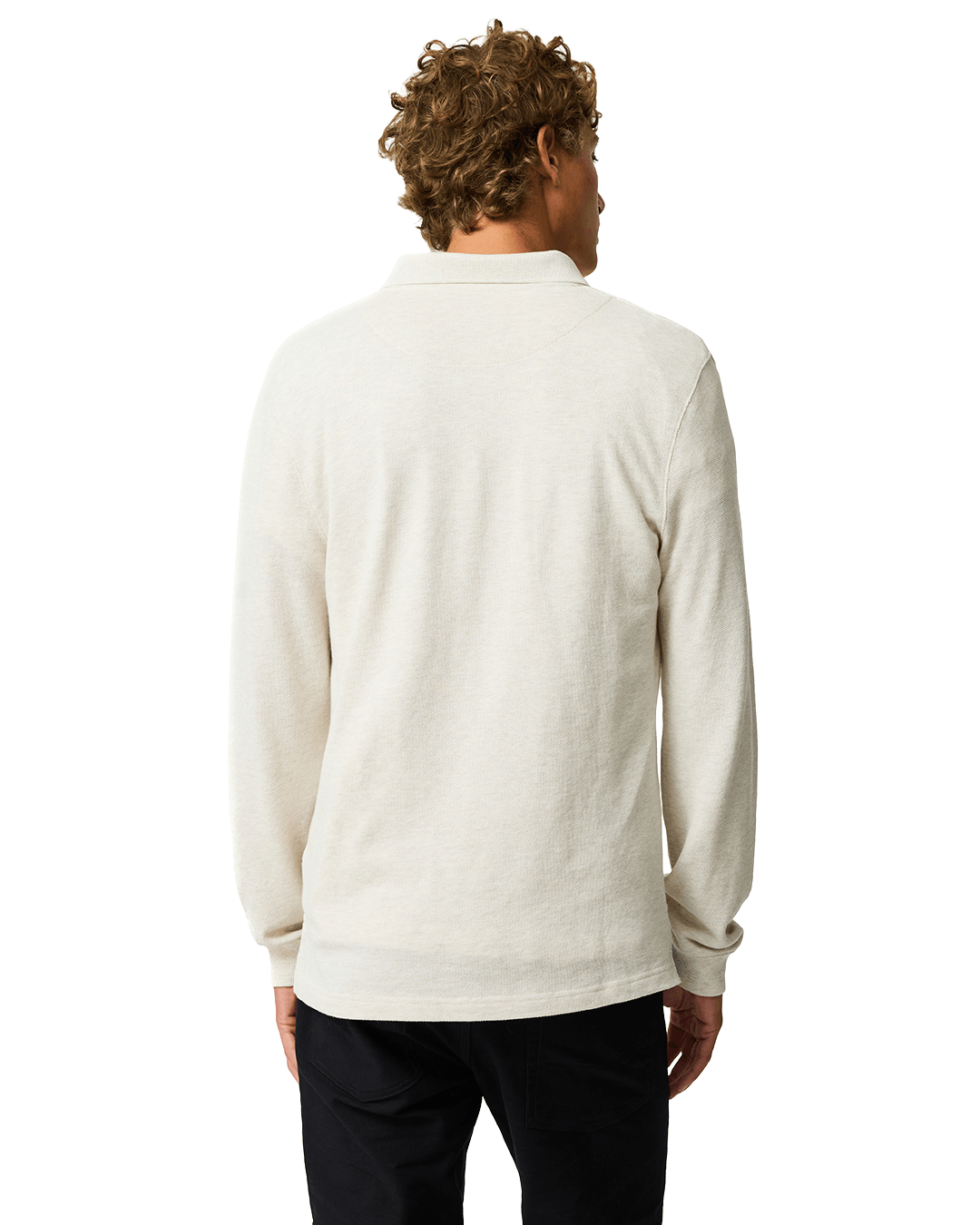 Rodd & Gunn Polo Shirts Rodd & Gunn Natural Gunn Long Sleeve Polo Shirt