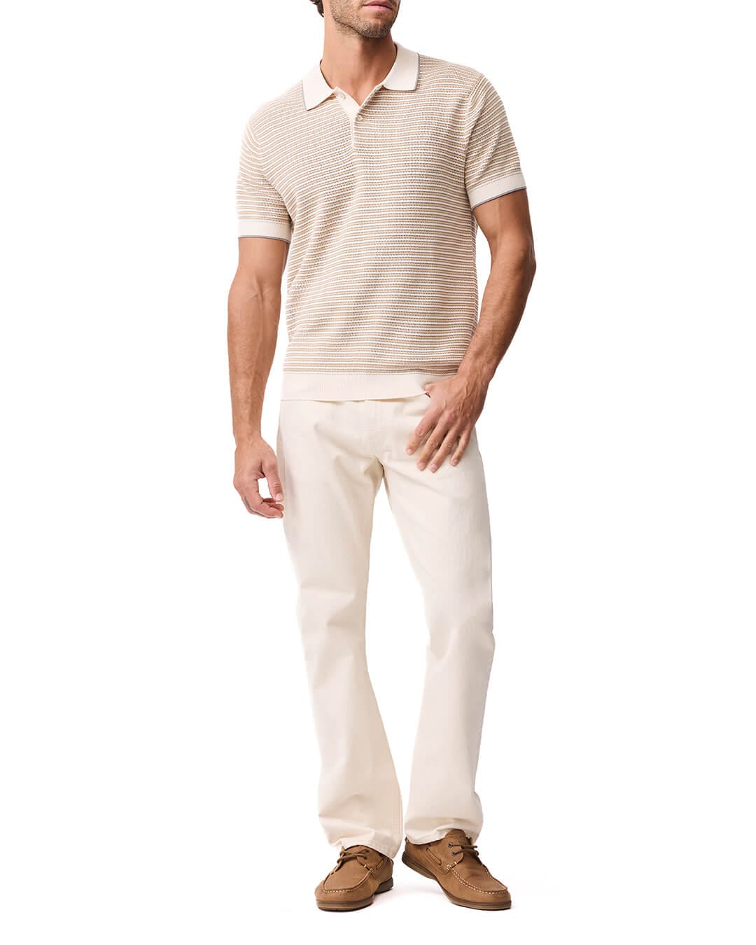 RODD & GUNN Polo Shirts Rodd & Gunn Oyster Island Acorn