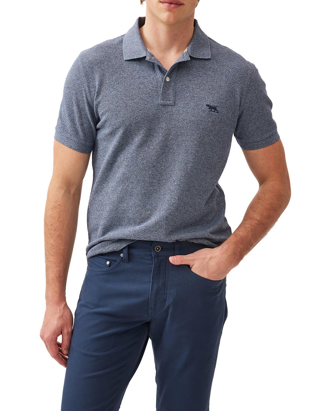 RODD & GUNN Polo Shirts Rodd & Gunn The Gunn Polo Denim