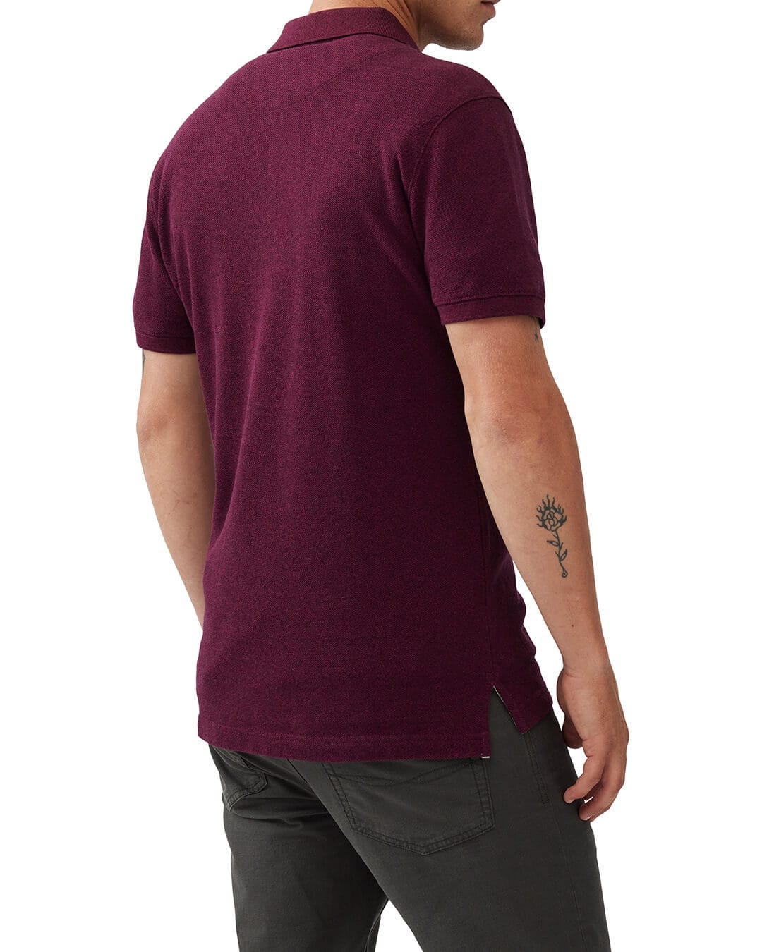 RODD & GUNN Polo Shirts Rodd & Gunn The Gunn Polo Garnet