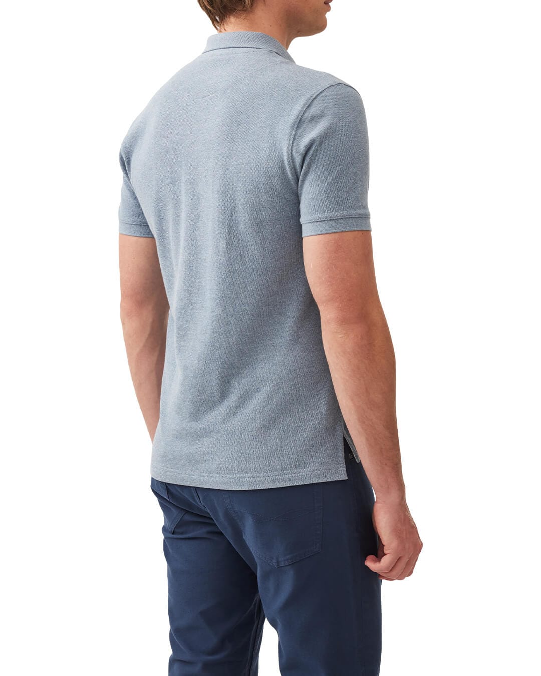 RODD & GUNN Polo Shirts Rodd & Gunn The Gunn Polo Steel Blue