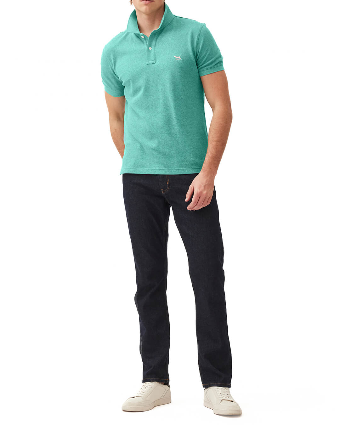 RODD & GUNN Polo Shirts Rodd & Gunn The Gunn Polo Turquoise