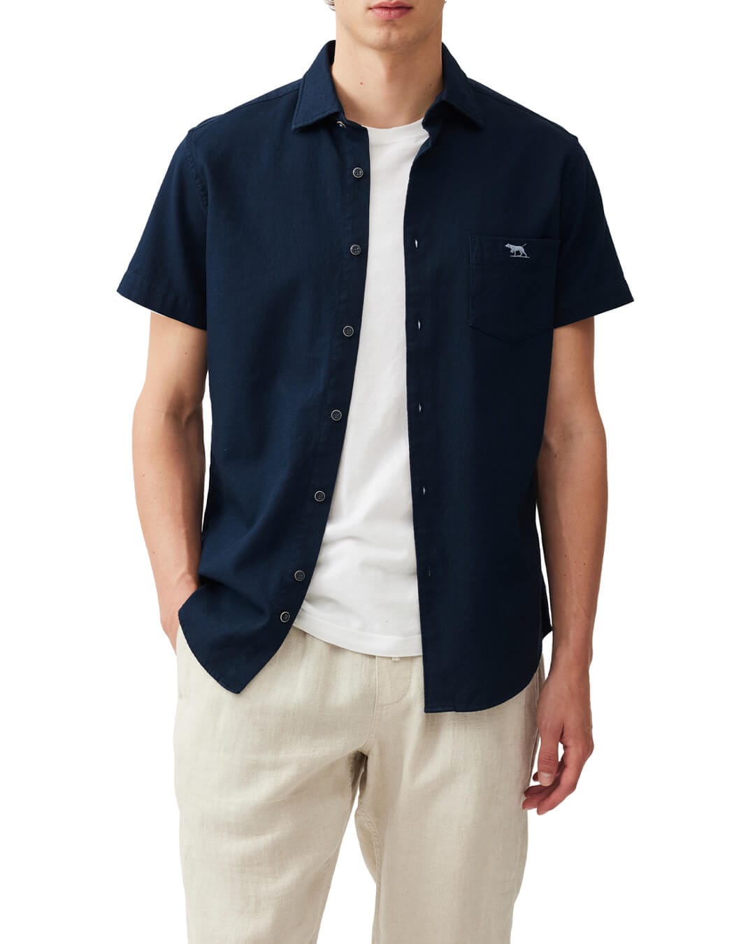 Rodd &amp; Gunn Shirts AIRTEX SHIRT INK