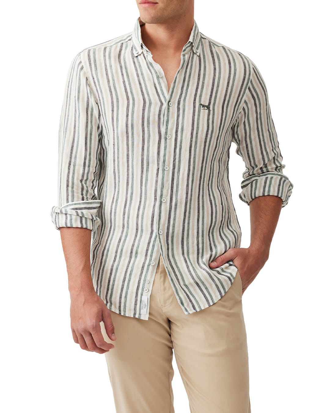 Rodd &amp; Gunn Shirts GIMMERBURN SHIRT LEAF
