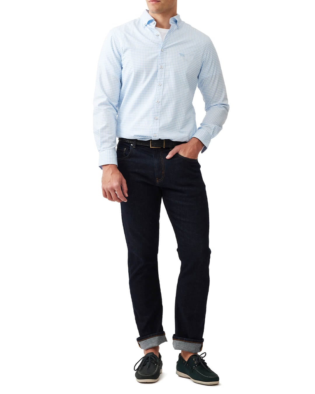 Rodd &amp; Gunn Shirts GUNN SHIRT CHECK OXFORD MALIBU