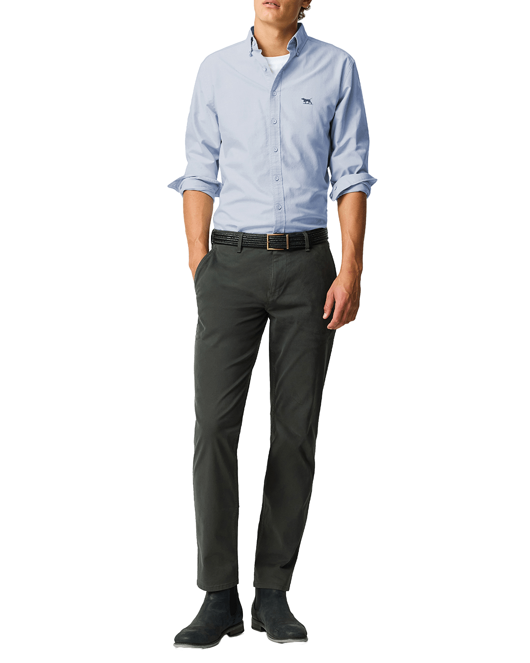 Rodd & Gunn Shirts Rodd & Gunn Arctic Blue Oxford Shirt