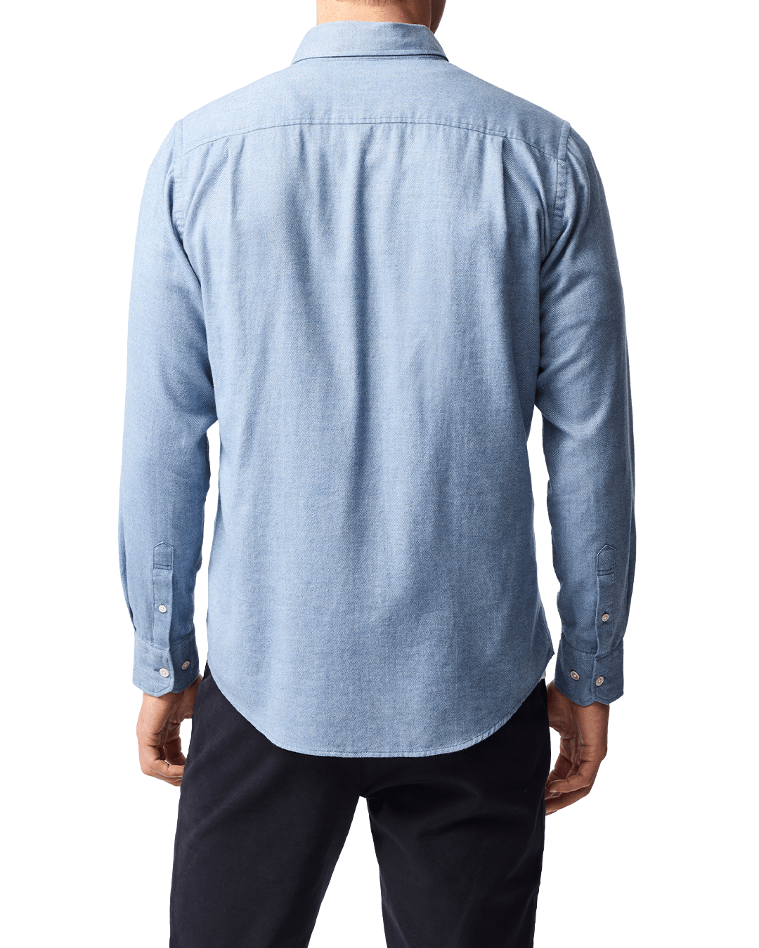 Rodd & Gunn Shirts Rodd & Gunn Chambray Blue Barrhill Long Sleeve Shirt