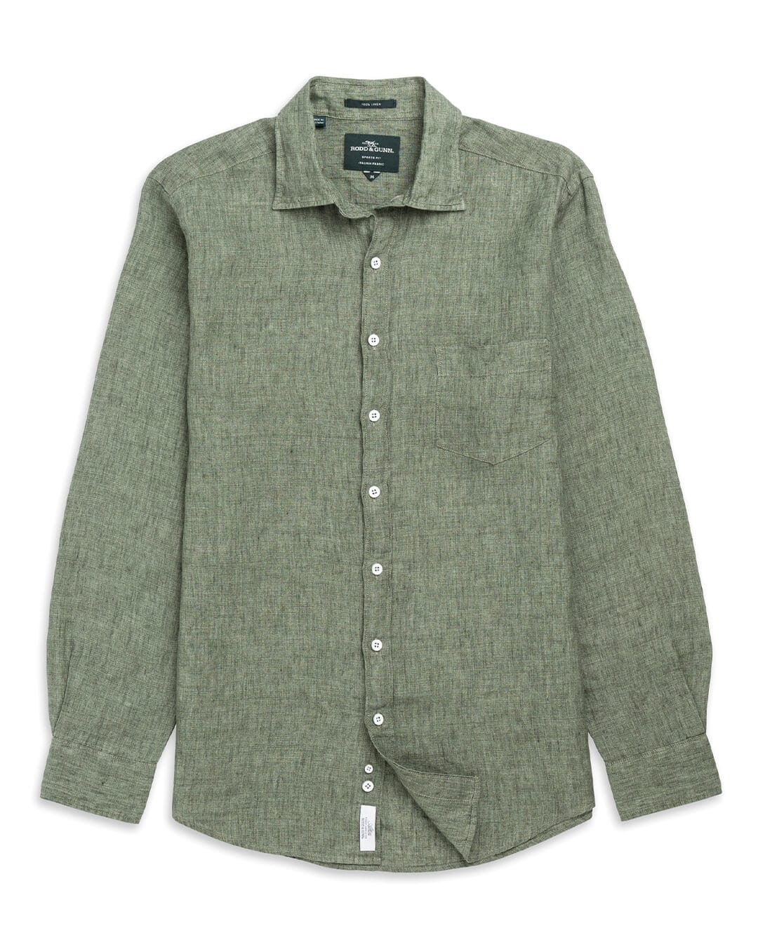 RODD & GUNN Shirts Rodd & Gunn Coromandel Kelp