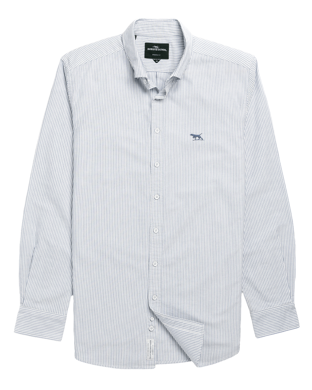 Rodd & Gunn Shirts Rodd & Gunn French Navy Lakeside Stripe Oxford Shirt