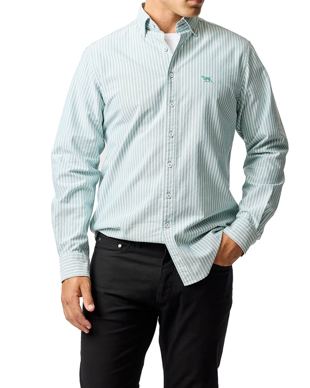 Rodd & Gunn Shirts Rodd & Gunn Mnt Gunn Oxford Stripe 4 Lawn