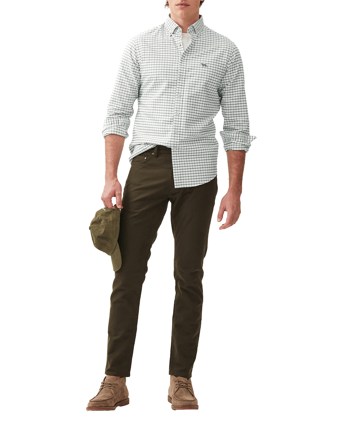 Rodd & Gunn Shirts Rodd & Gunn Olive Gunn Check Oxford 3 Shirt