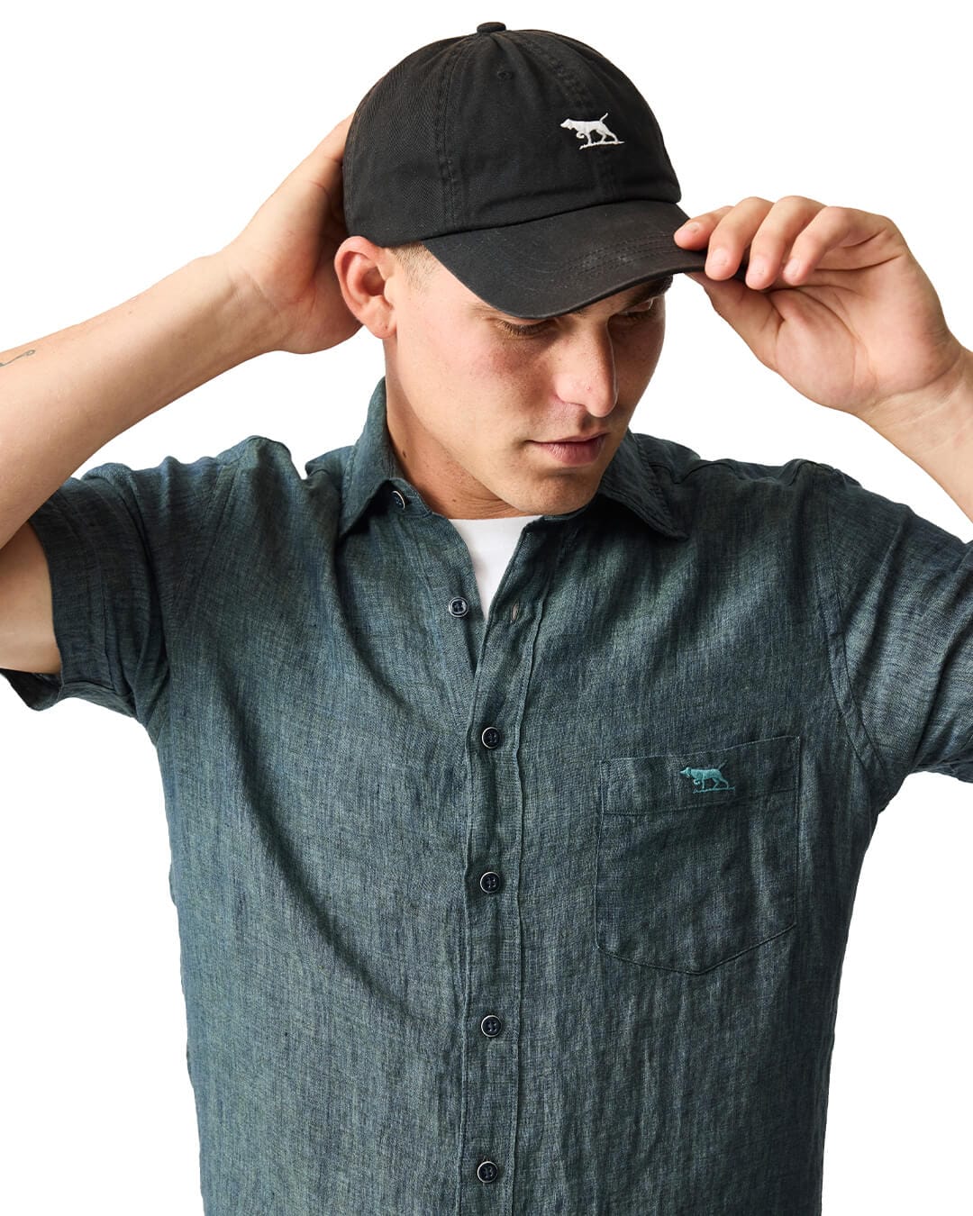 RODD & GUNN Shirts Rodd & Gunn Palm Beach Ash