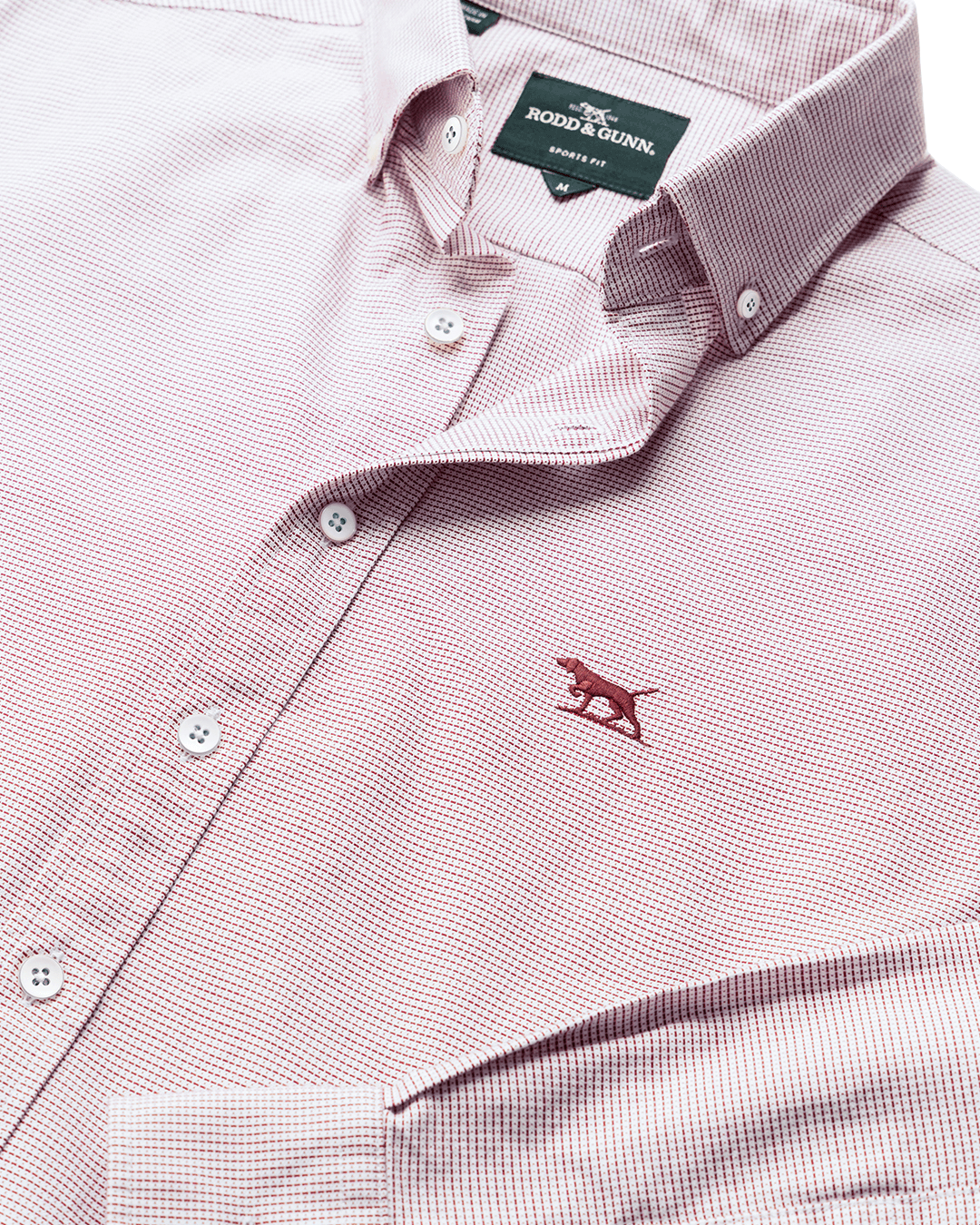 Rodd & Gunn Shirts Rodd & Gunn Poppy Pink Gunn Oxford 2 Shirt