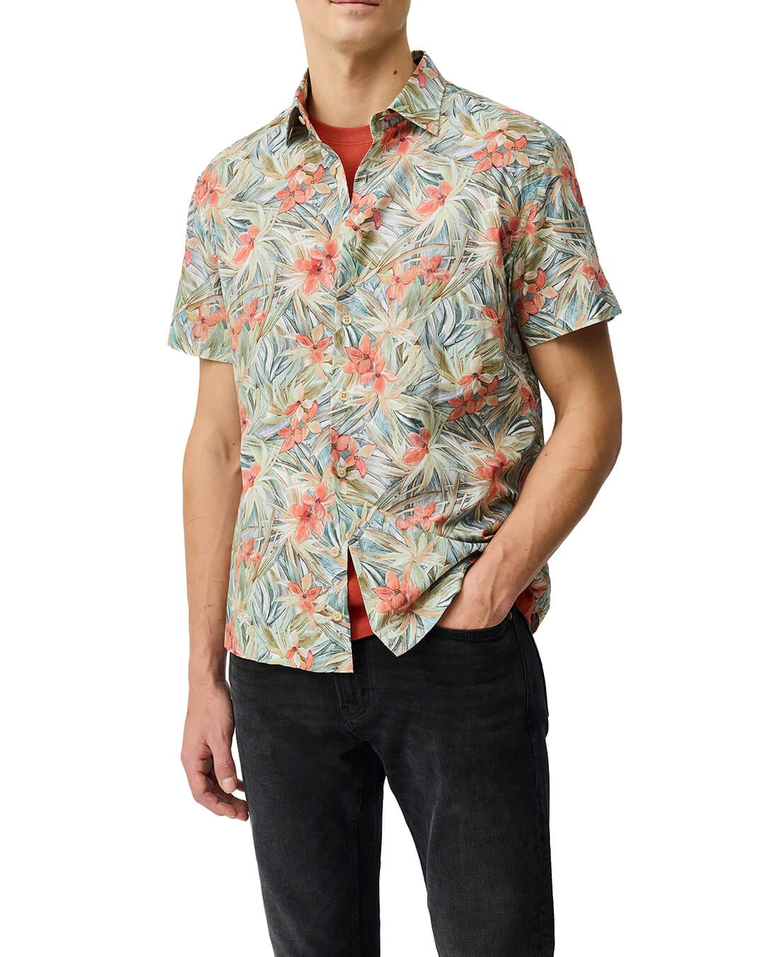 RODD & GUNN Shirts Rodd & Gunn Riverina Botanical