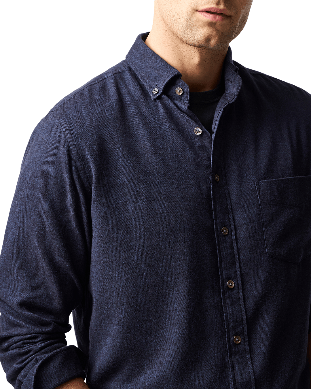 Rodd & Gunn Shirts Rodd & Gunn Twilight Navy Barrhill Long Sleeve Shirt