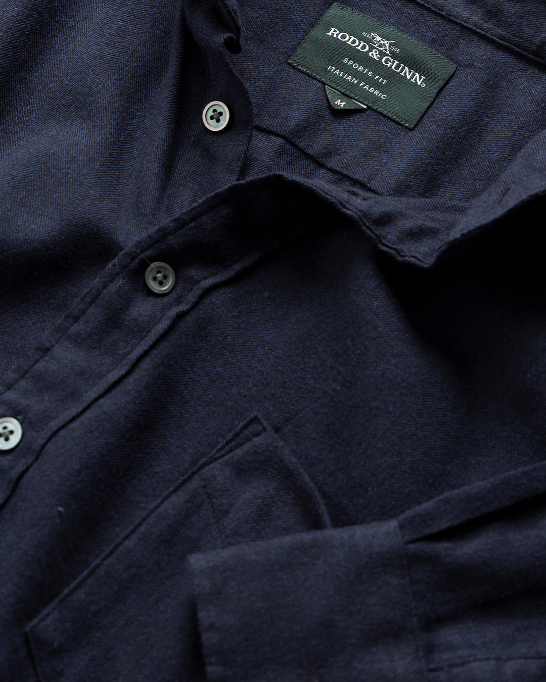 Rodd & Gunn Shirts Rodd & Gunn Twilight Navy Barrhill Long Sleeve Shirt