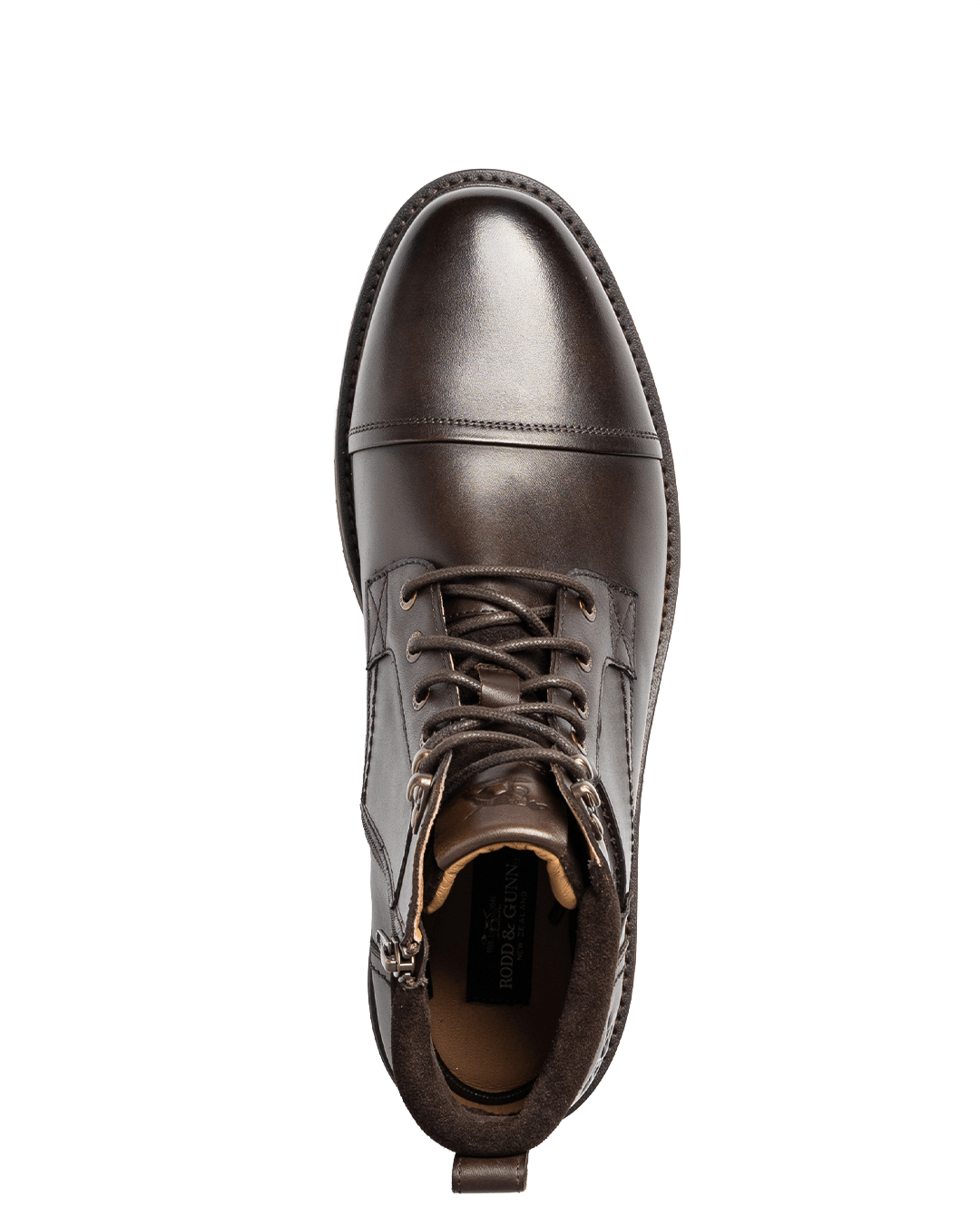 Rodd & Gunn Shoes Rodd & Gunn Chocolate Brown Brookdale Military Boots